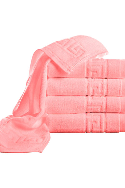 MADOR Set of 3 pink towels – 30×50, 50×90, 70×140 cm – 500 g/m² – 100% cotton