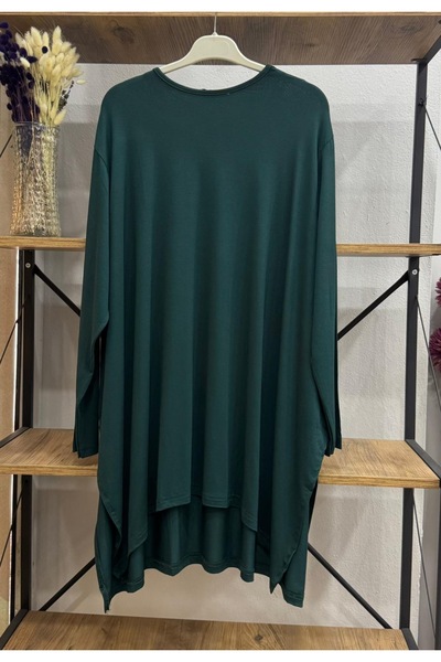 ÖZNE BUTİK Women's 100% Cotton Lycra Combed Cotton Tunic