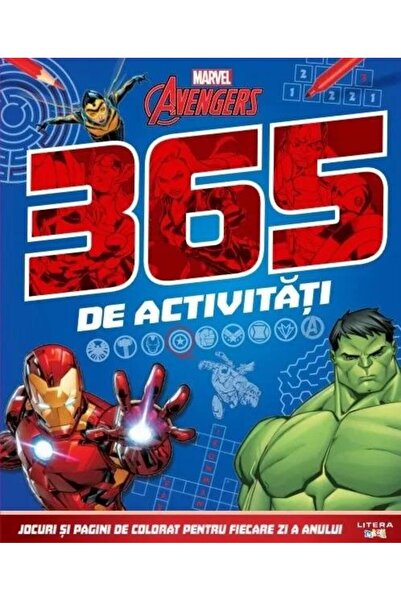 Editura Litera Marvel. Avengers. 365 de activitati, Disney