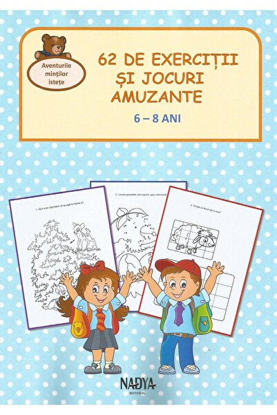Editura Nadya Aventurile mintilor istete. 62 de exercitii si joc