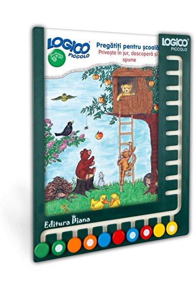 Editura Diana Logico Piccolo - Set cu rama. Pregatiti pentru sco