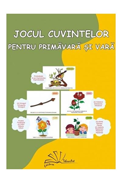 Editura Tehno Art Jocul cuvintelor pentru primavara si vara