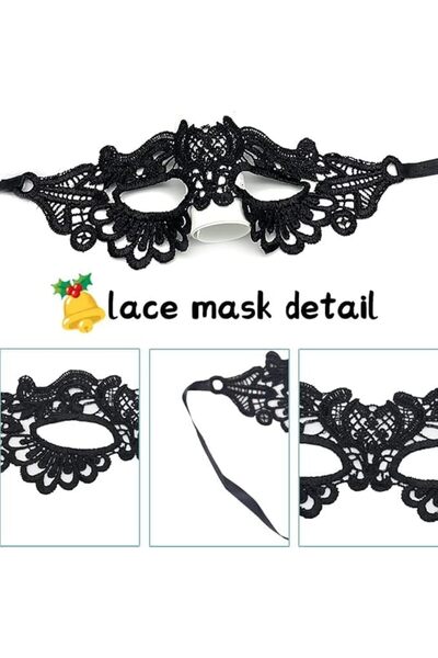 Generic Women's Lace Mask Venetian Masks Lace Eye Mask
