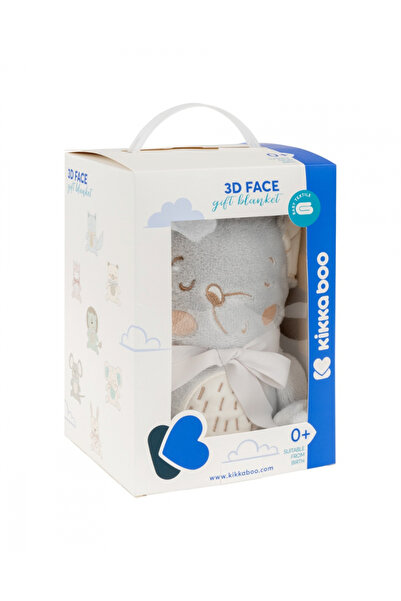 Kikka Boo Soft blanket 75x100 cm KikkaBoo Baby blanket 3D Joyful Mice