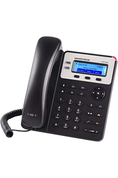 GRANDSTREAM GXP1625 IP Phone | 2 Lines, 2 SIP Accounts | 2.9-Inch LCD Display | Dual-port 10/100 Eth