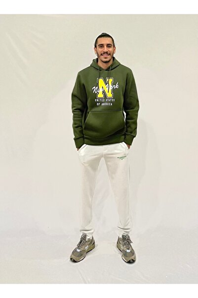 Superlife Суперлайф Чоловічий 3-нитковий товстий тренінг-штанці з принтом Сан-Франциско SPR24EA73