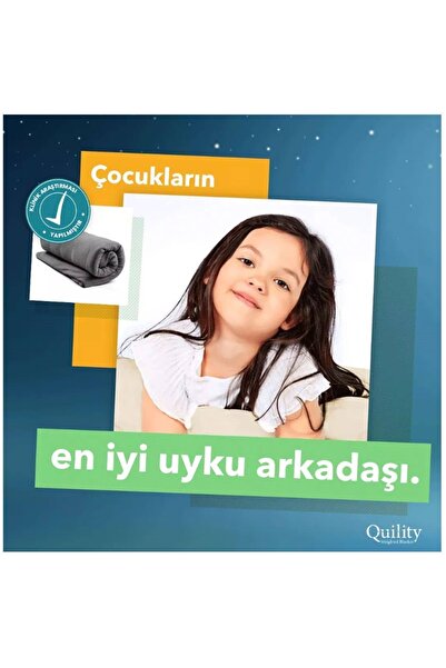 Duyu Atölyesi Ağırlıklı Battaniye BEDEN 8 : 122 X 198 CM AĞIRLIK : 6,800 kg. (15 lbs) KILIF DAHİL