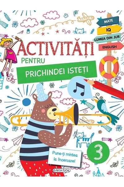 Editura Girasol Activitati pentru prichindei isteti 3