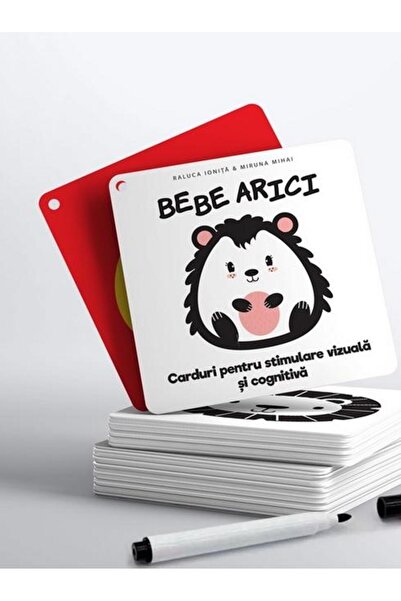 Editura Cartea cu arici Carduri pentru stimulare vizuala si cognitiva