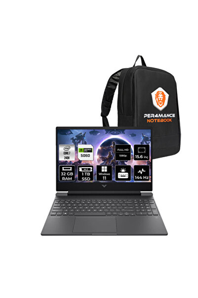 HP Victus 15 Intel Core 7 240H 32GB 1TB SSD RTX5060/8GB 15.6'' 144Hz FHD W11H...