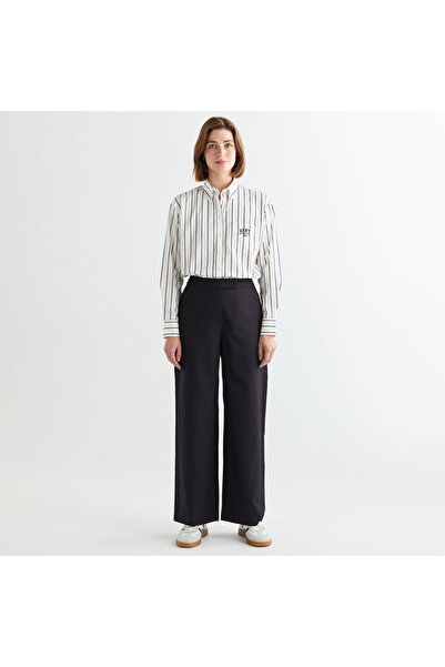 Gant Kadın Siyah Slim Fit Pantolon