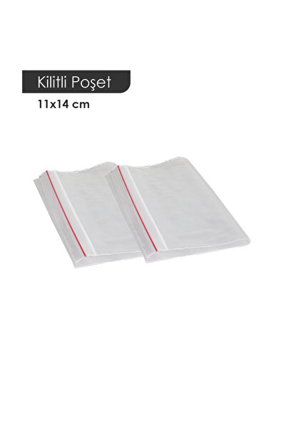 AKAR PLASTİK 11X14 KİLİTLİ POŞET (1000 ADET )