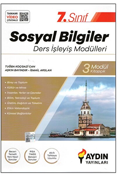 Aydın Yayınları Aydın Yayınları 7. Sınıf Sosyal Bilgiler Ders İşleyiş Modülleri