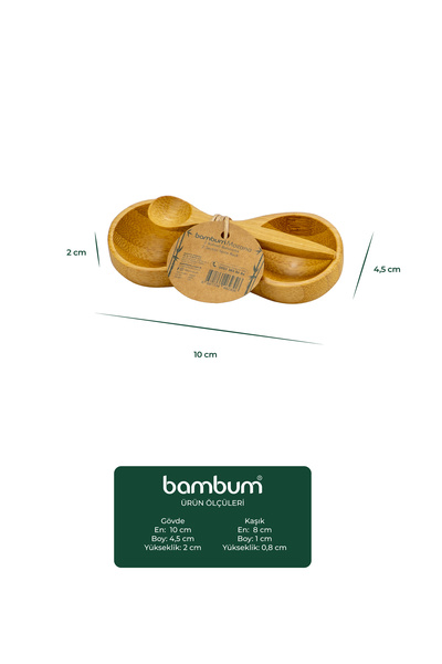 Bambum Mozana 2 Compartment Spice Rack