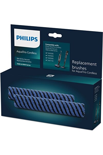 Philips Aqua Trio Kablosuz Süpürge, Yedek Fırça XW9383 UYUMLU - HEDİYELİ