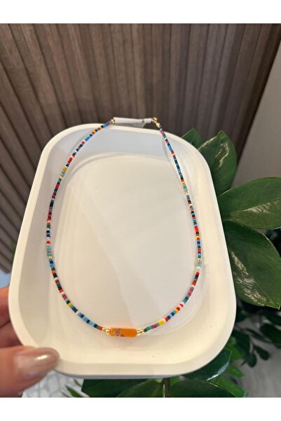 MU&ME BOUTİQUE Necklace Sand Beaded