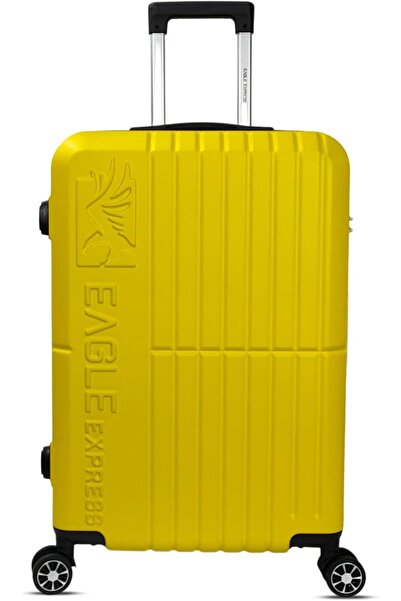 EAGLE EXPRESS AURA ABS HARD TROLLEY 20,24,28 inch 3 Piece Set YELLOW