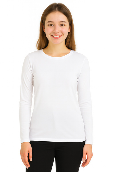 MS HAMİLE İÇ GİYİM Tricou cu mânecă lungă și guler rotund