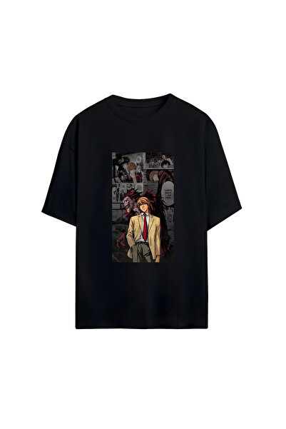 GraffTee TRICOU DE BUMBAC UNISEX OVERSIZE DE LA DEATH NOTE