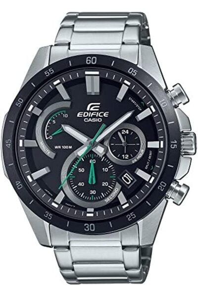 Casio Edifice Men's Watch - EFR-573DB-1AVUDF Black Dial, Black Band