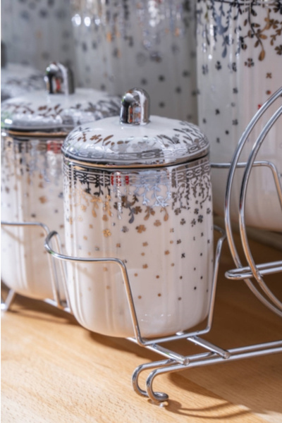 ACAR Joanne 8 Piece Spice Set- Silver