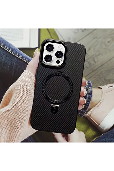 GENERAL Carbon Magnetic Cover For iPhone 11 ProMax - Magsafe Compatible