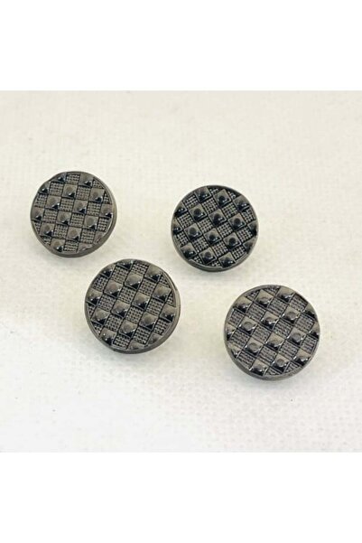 Abrar أزرار معدنية كبس للثوب السعودي الرجالي - مقاس 12 مم، 8 قطع