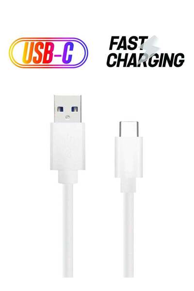 Generic USB 3.1 Type-C Data Sync And Charging Cable White