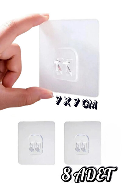 MayCap Yapışkanlı Sticker Askı Banyo Köşelik Şampuanlık Askısı