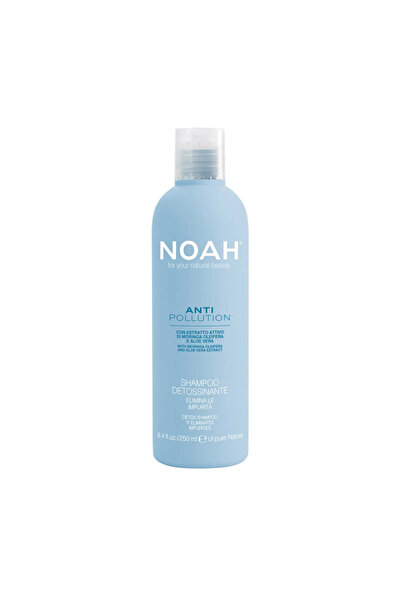 Noah Șampon detoxifiant cu moringa și aloe vera, Anti Pollution, Noah, 250 ml