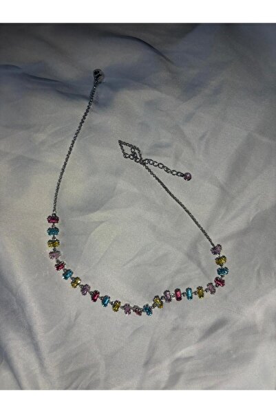 deva takı قلادة الأميرة المرصعة بالأحجار الملونة