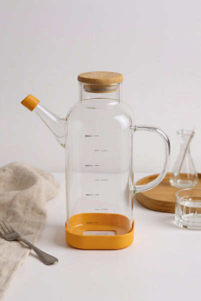 Bambum Petto Bambu Kapaklı Yağdanlık 800ml