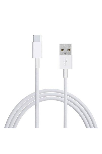 OEM Cablu de încărcare și transfer de date USB la Type-C 2A, TPE, 480Mbps, 1m, C537, Alb