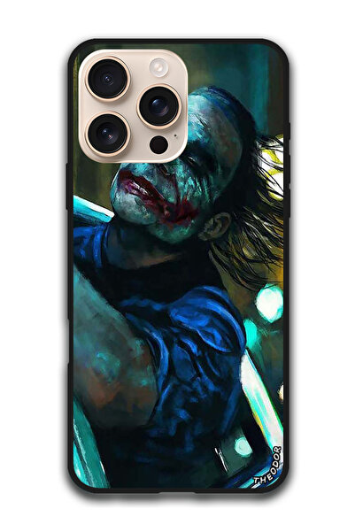 Theodor جراب واقٍ مضاد للخدش والصدمات لهاتف iPhone 16 Pro (6.3) بوصة Joker في...