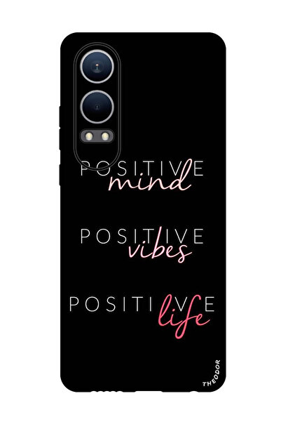 Theodor جراب واقٍ مضاد للخدش والصدمات لهاتف OnePlus Nord CE4 Lite - عقل إيجابي