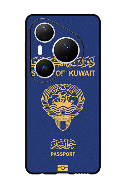 Theodor جراب متوافق مع هاتف هواوي بيورا 80 برو بلس مقاس 6.8 بوصة، غطاء حماية مقاوم للصدمات، جواز سفر الكويت