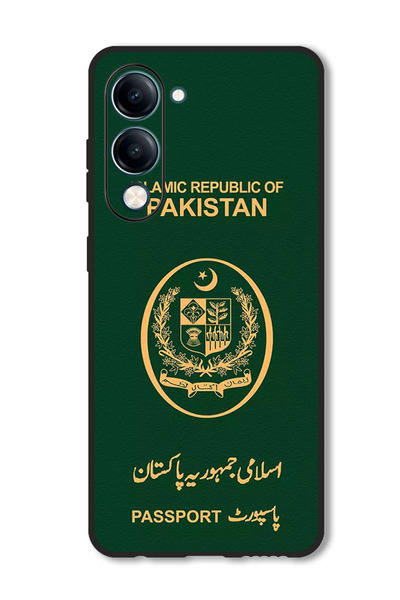 Theodor جراب متوافق مع هاتف Vivo Y29s، غطاء حماية مقاوم للصدمات، جواز سفر باك...