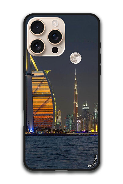 Theodor جراب واقٍ مضاد للخدش والصدمات لهاتف iPhone 16 Pro Max (6.9) بوصة برج العرب