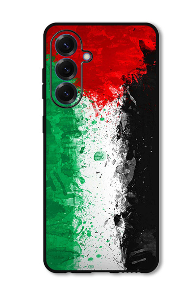 Theodor جراب واقٍ مضاد للخدش والصدمات لهاتف Samsung Galaxy S25 Plus علم فلسطين 1