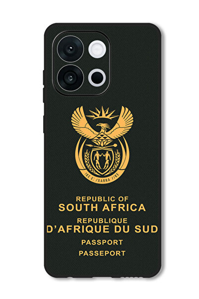 Theodor جراب متوافق مع OnePlus 13T مقاس 6.32 بوصة، غطاء حماية مقاوم للصدمات ومتين، جواز سفر جنوب أفريقيا