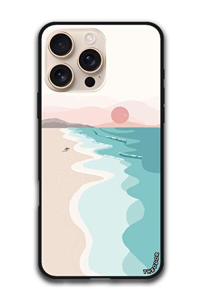 Theodor جراب واقٍ مضاد للخدش والصدمات لهاتف iPhone 16 Pro (6.3) بوصة، لون غرو...