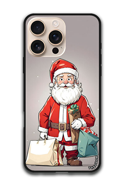 Theodor جراب واقٍ مضاد للخدش والصدمات لهاتف iPhone 16 Pro Max (6.9) بوصة سانتا