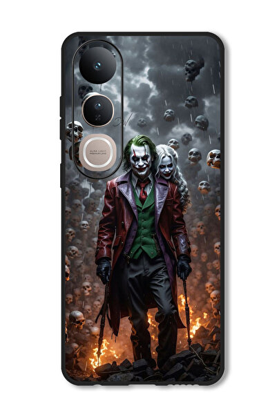 Theodor حافظة متوافقة مع فيفو V50 لايت غطاء حماية مقاوم للصدمات جوثام سيتي أر...