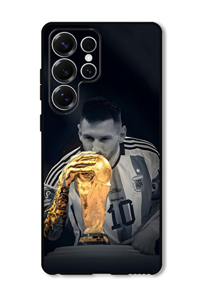 Theodor جراب واقٍ مضاد للخدش والصدمات لهاتف Samsung Galaxy S25 Ultra Messi (1)