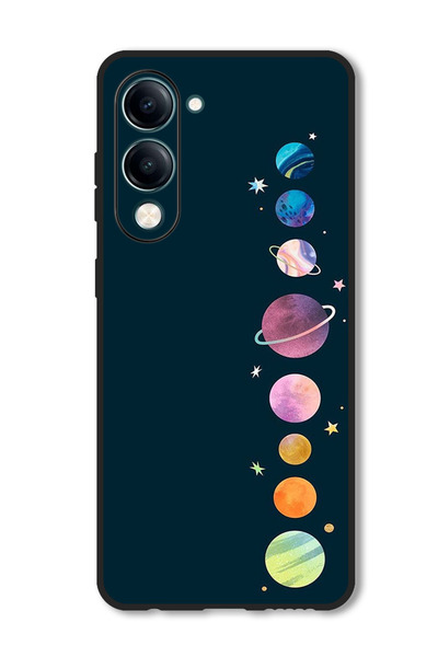 Theodor Case Compatible with Vivo Y29s Protection Shockproof Bumper Cover Space