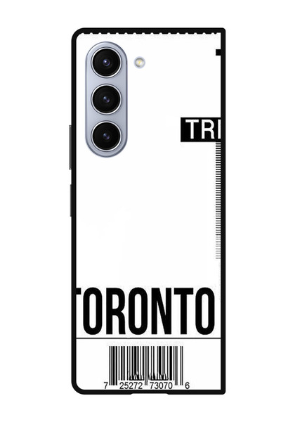 Theodor غطاء حماية مقاوم للخدش والصدمات لهاتف سامسونج جالاكسي زد فولد 5، تورنتو