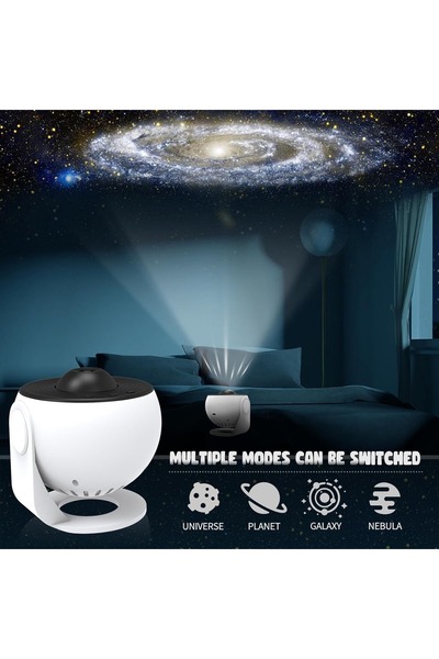OYDAS Galaxy Projector 12-in-1 Starry Sky Light with 13 Film Discs, 360° Rotation & HD Projection