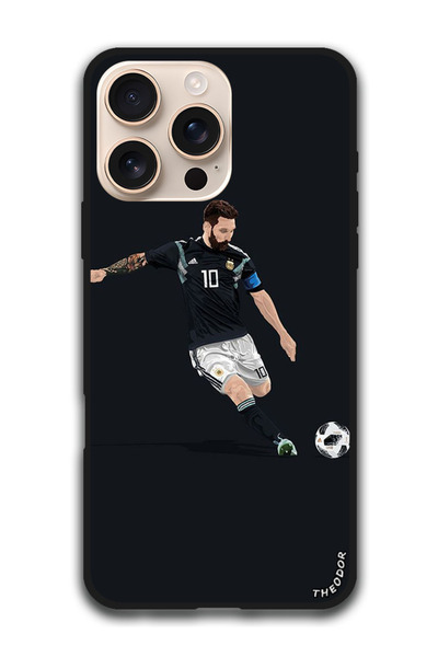 Theodor جراب واقٍ مضاد للخدش والصدمات لهاتف iPhone 16 Pro (6.3) بوصة ميسي