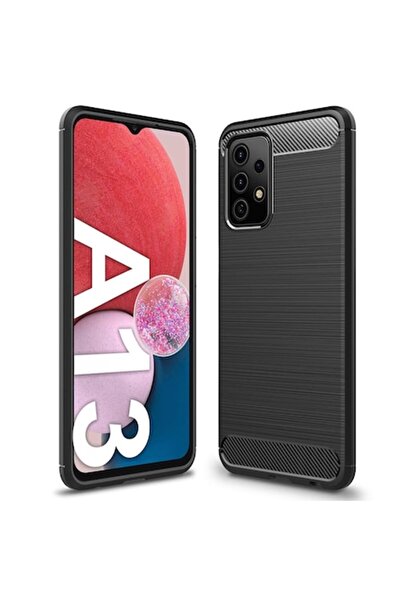 E-ART Carcasă pentru Samsung Galaxy A13 A135, Carbon, Negru