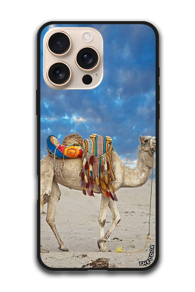 Theodor جراب واقٍ مضاد للخدش والصدمات لهاتف iPhone 16 Pro (6.3) بوصة، لون الجمل